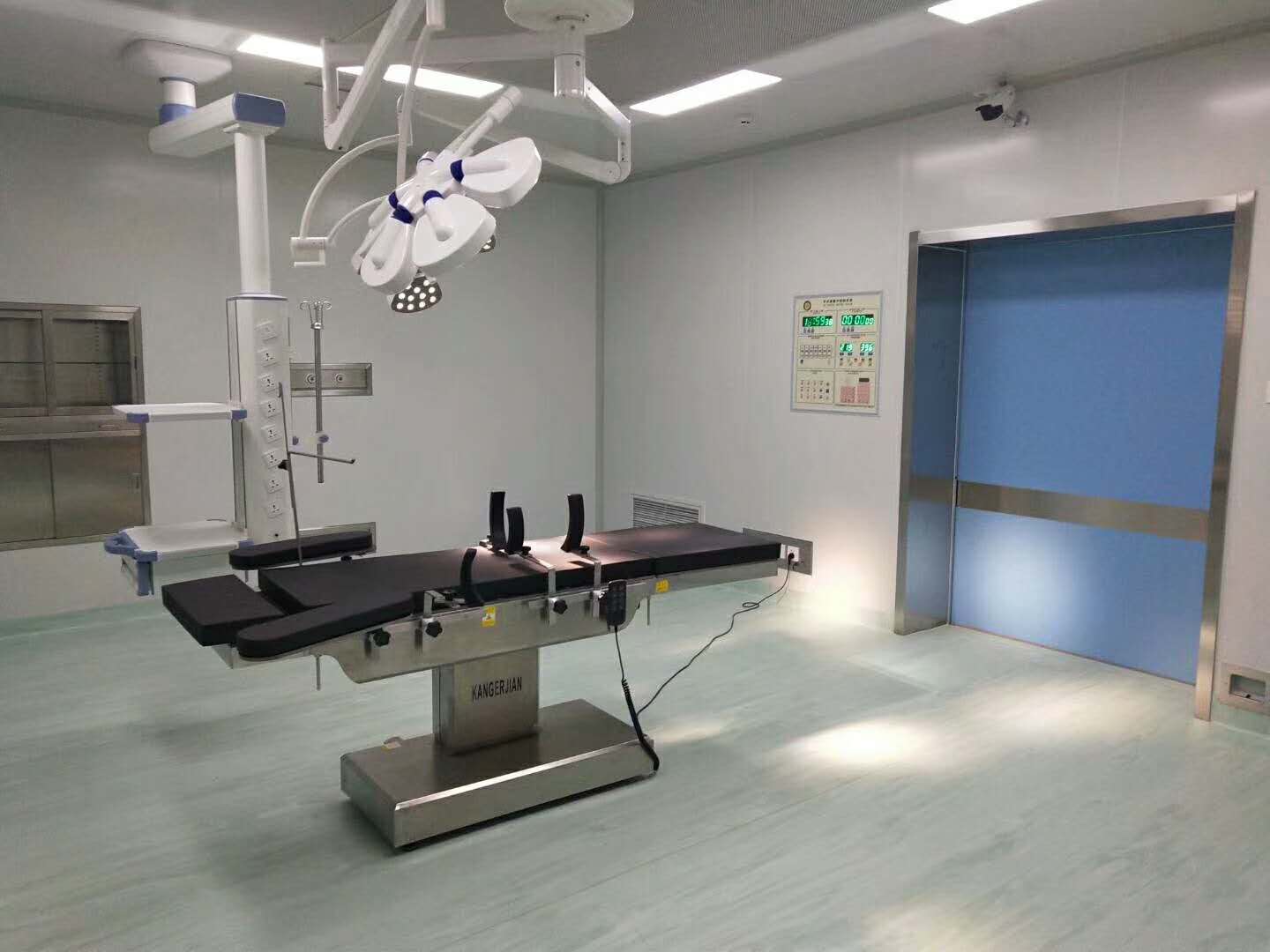 >潔凈手術(shù)室潔凈走廊及輔助用房吊頂、墻面及地面裝飾說明
